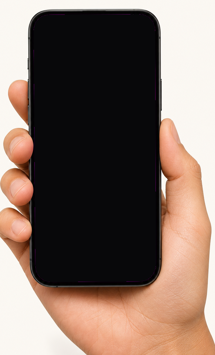 ClariDay messaging on a phone